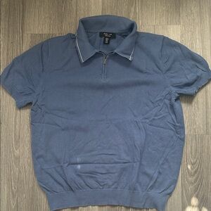 100% Cotton Mark Law Knit Polo Shirt